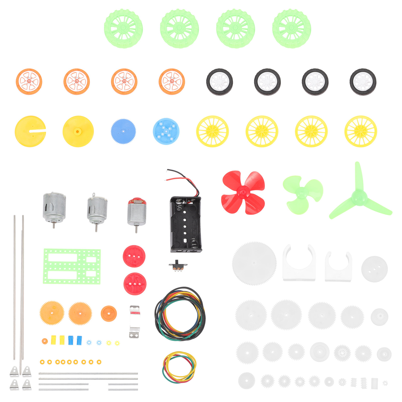 112-teiliges DC-Motor-Zahnrad- – Science Kit Bewertung und Preis