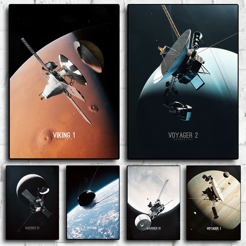 Sonnensystem-Erkundung, Leinwa – Star Map Poster Bewertung und Preis