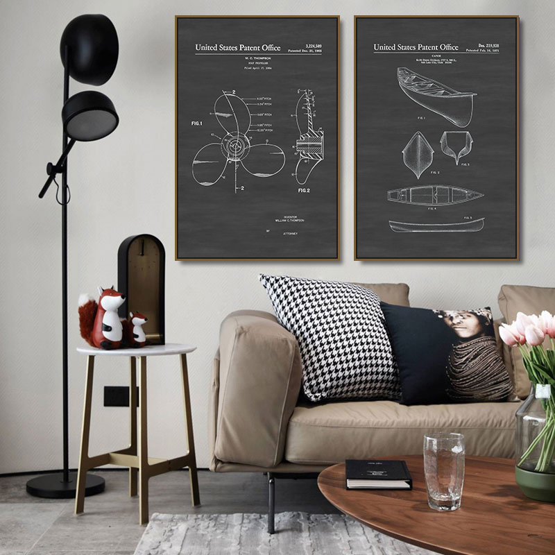 Einfache schwarz-weiß-graue am – Star Map Poster Bewertung und Preis